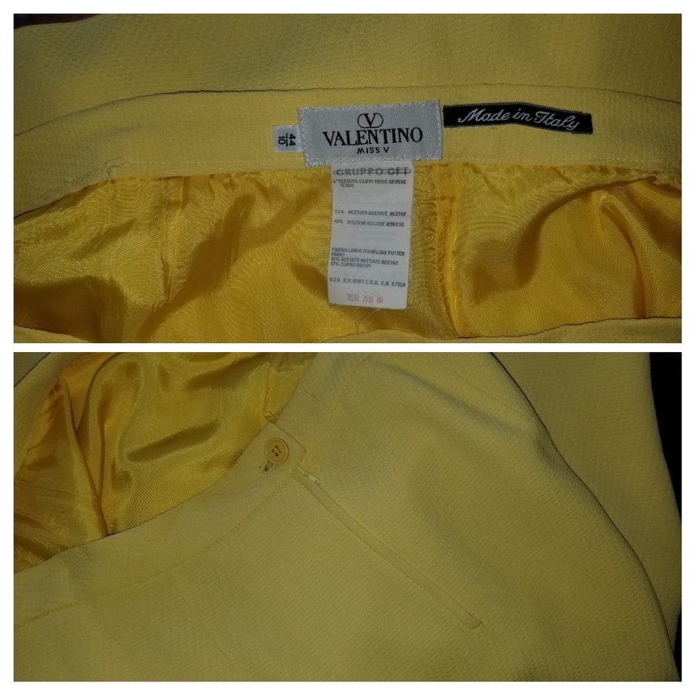 Vtg. Valentino Skirt & Blazer - Picture 4 of 8